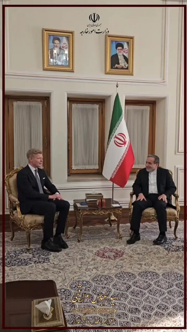 گروندبرگ با عراقچی دیدار کرد